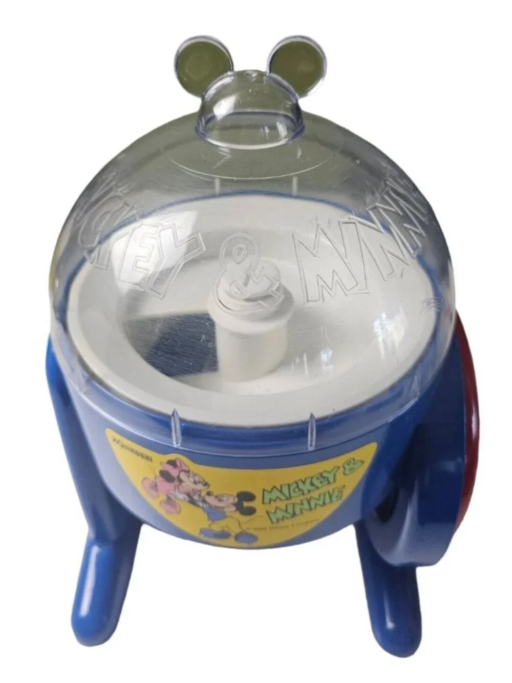 Zojirushi Disney Mickey Minnie Ice Shaver Machine Blue Red MHF-10D Vtg RARE HTF